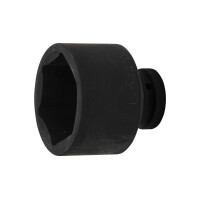 BGS 5870 Kraft-Steckschlüssel-Einsatz Sechskant | Antrieb Innenvierkant 25 mm (1") | SW 70 mm