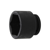 BGS 5880 Kraft-Steckschlüssel-Einsatz Sechskant | Antrieb Innenvierkant 25 mm (1") | SW 80 mm