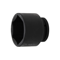 BGS 5885 Kraft-Steckschlüssel-Einsatz Sechskant | Antrieb Innenvierkant 25 mm (1") | SW 85 mm