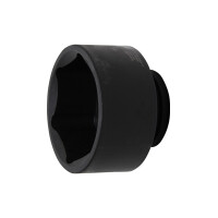 BGS 5915 Kraft-Steckschlüssel-Einsatz Sechskant | Antrieb Innenvierkant 25 mm (1") | SW 115 mm
