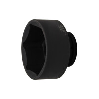BGS 5920 Kraft-Steckschlüssel-Einsatz Sechskant | Antrieb Innenvierkant 25 mm (1") | SW 120 mm