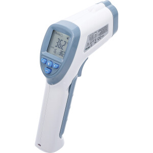 BGS 6007 Stirn-Fieber-Thermometer | kontaktlos, Infrarot | für Personen + Objekt-Messung | 0 - 100°