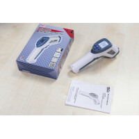 BGS 6007 Stirn-Fieber-Thermometer | kontaktlos, Infrarot | für Personen + Objekt-Messung | 0 - 100°