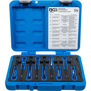 BGS 60100 Kabelverbinder-Lösewerkzeug-Satz | universal | 12-tlg.