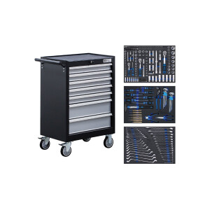 BGS 6062 Werkstattwagen | 7 Schubladen | mit 263 Werkzeugen