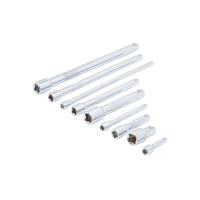 BGS Diy 6113 Kippverlängerungs-Satz | 6,3 mm (1/4") / 10 mm (3/8") / 12,5 mm (1/2") | 9-tlg.