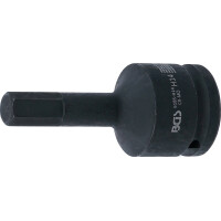 BGS 6185-H14 Kraft-Bit-Einsatz | Länge 100 mm | Antrieb Innenvierkant 20 mm (3/4") | Innensechskant 14 mm