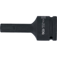 BGS 6185-H14 Kraft-Bit-Einsatz | Länge 100 mm | Antrieb Innenvierkant 20 mm (3/4") | Innensechskant 14 mm