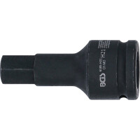 BGS 6185-H21 Kraft-Bit-Einsatz | Länge 100 mm | Antrieb Innenvierkant 20 mm (3/4") | Innensechskant 21 mm