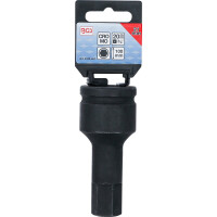 BGS 6185-H21 Kraft-Bit-Einsatz | Länge 100 mm | Antrieb Innenvierkant 20 mm (3/4") | Innensechskant 21 mm