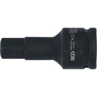 BGS 6185-H22 Kraft-Bit-Einsatz | Länge 100 mm | Antrieb Innenvierkant 20 mm (3/4") | Innensechskant 22 mm