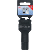 BGS 6185-H22 Kraft-Bit-Einsatz | Länge 100 mm | Antrieb Innenvierkant 20 mm (3/4") | Innensechskant 22 mm