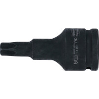 BGS 6185-T70 Kraft-Bit-Einsatz | Länge 100 mm | Antrieb Innenvierkant 20 mm (3/4") | T-Profil (für Torx) T70