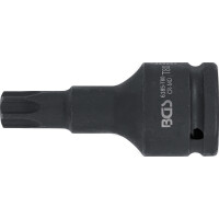 BGS 6185-T80 Kraft-Bit-Einsatz | Länge 100 mm | Antrieb Innenvierkant 20 mm (3/4") | T-Profil (für Torx) T80