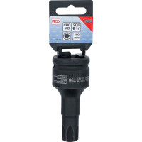 BGS 6185-T90 Kraft-Bit-Einsatz | Länge 100 mm | Antrieb Innenvierkant 20 mm (3/4") | T-Profil (für Torx) T90