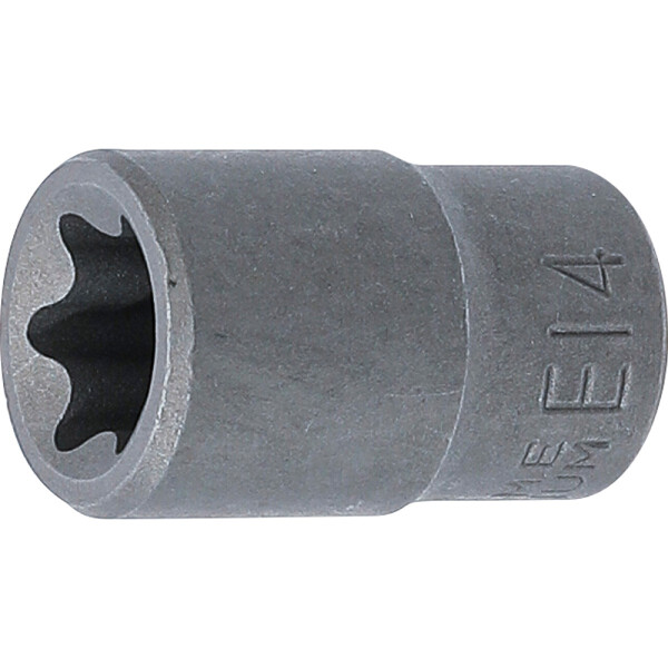 BGS 6264 Steckschlüssel-Einsatz E-Profil | Antrieb Innenvierkant 10 mm (3/8") | SW E14