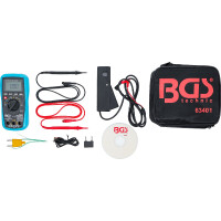 BGS 63401 Kfz-Digital-Multimeter mit USB-Schnittstelle
