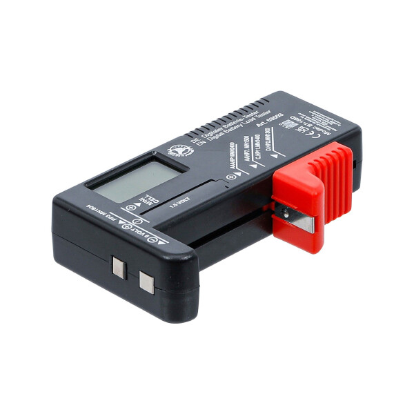 BGS Diy 63503 Digitaler Batterie-Tester | 1,5 V / 9 V