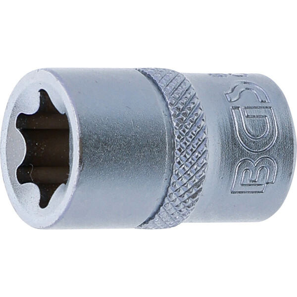 BGS 6414 Steckschlüssel-Einsatz E-Profil | Antrieb Innenvierkant 10 mm (3/8") | SW E14