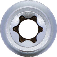 BGS 6442 Steckschlüssel-Einsatz E-Profil, tief | Antrieb Innenvierkant 12,5 mm (1/2") | SW E12