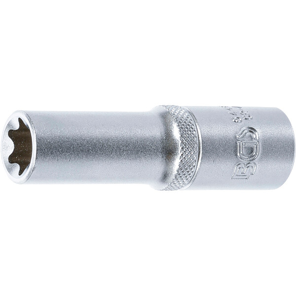 BGS 6446 Steckschlüssel-Einsatz E-Profil, tief | Antrieb Innenvierkant 12,5 mm (1/2") | SW E16