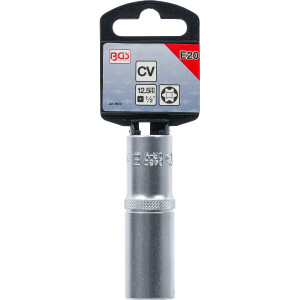 BGS 6450 Steckschlüssel-Einsatz E-Profil, tief | Antrieb Innenvierkant 12,5 mm (1/2") | SW E20