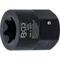 BGS 6452 Bremssattel-Einsatz | E-Profil (für Torx) | für MAN TGA | Antrieb Außensechskant 30 mm | SW E24