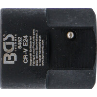 BGS 6452 Bremssattel-Einsatz | E-Profil (für Torx) | für MAN TGA | Antrieb Außensechskant 30 mm | SW E24