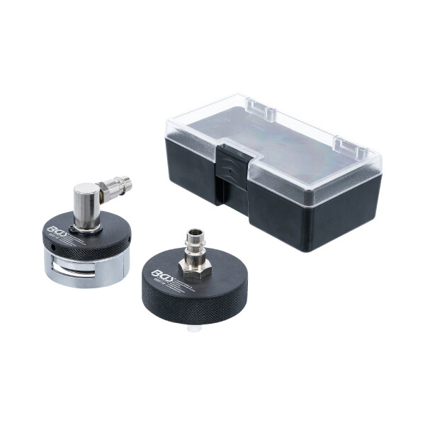 BGS 66517 Adapter-Satz für Druckluft-Bremsenentlüfter | für Tesla Modelle 3, Y, S, X | 2-tlg.