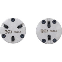 BGS 6661 Bremskolben-Rückstelladapter-Satz | universal | mit 2 & 3 Stiften | 2-tlg.