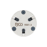 BGS 6661-3 Bremskolben-Rückstelladapter | universal | mit 3 Stiften