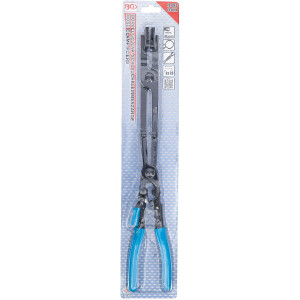 BGS 6675 Doppelgelenk-Schlauchklemmenzange | 0 - 40 mm | 440 mm