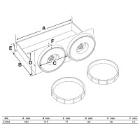 BGS 67183 Magnetische Ablageschale