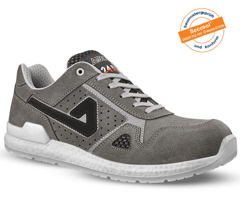 Erlebe den Aimont ICE Q S1P SRC. Aimont hat mit diesem Schuh die Ästhetik von Arbeitsschuhen auf ein neues Niveau gebracht. Der graue &...