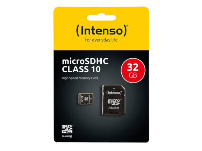Bild der INTENSO 3413480 microSD-KARTE 32GB 10MBS