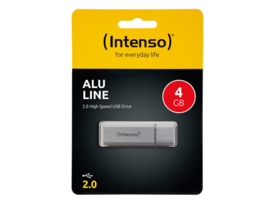 Bild vom INTENSO 3521452 ALU LINE USB STICK 4GB 28MBS
