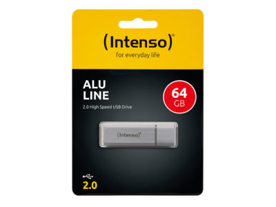 Bild vom INTENSO 3521492 ALU LINE USB STICK 64GB 28MBS USB 2.0 SILBER