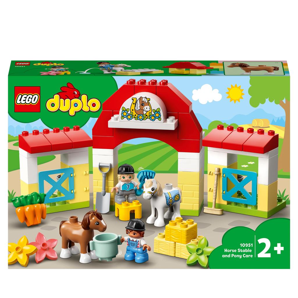 Bild vom LEGO 10951 DUPLO Pferdestall und Ponypflege