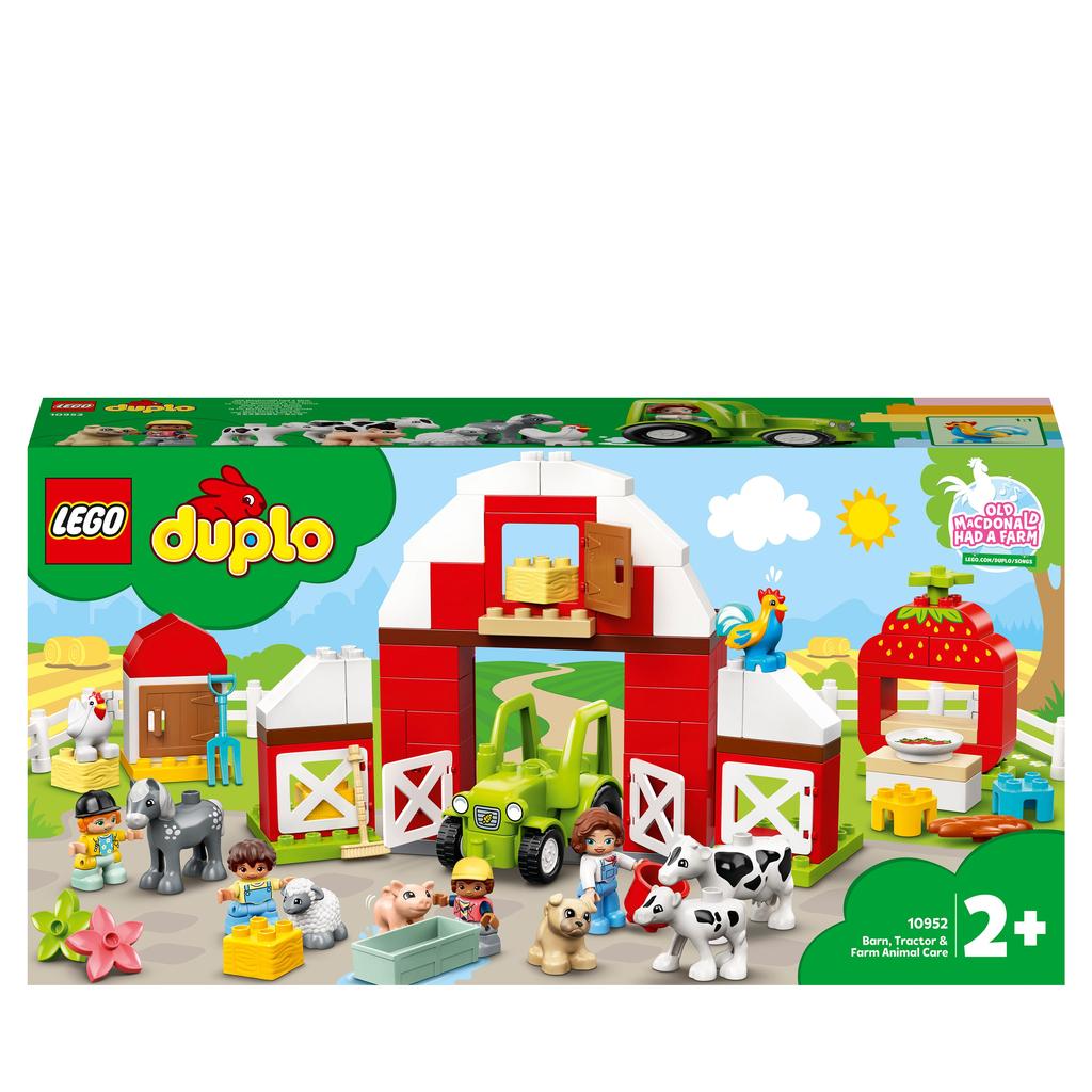 Bild vom LEGO 10952 DUPLO Scheune, Traktor und Tierpflege