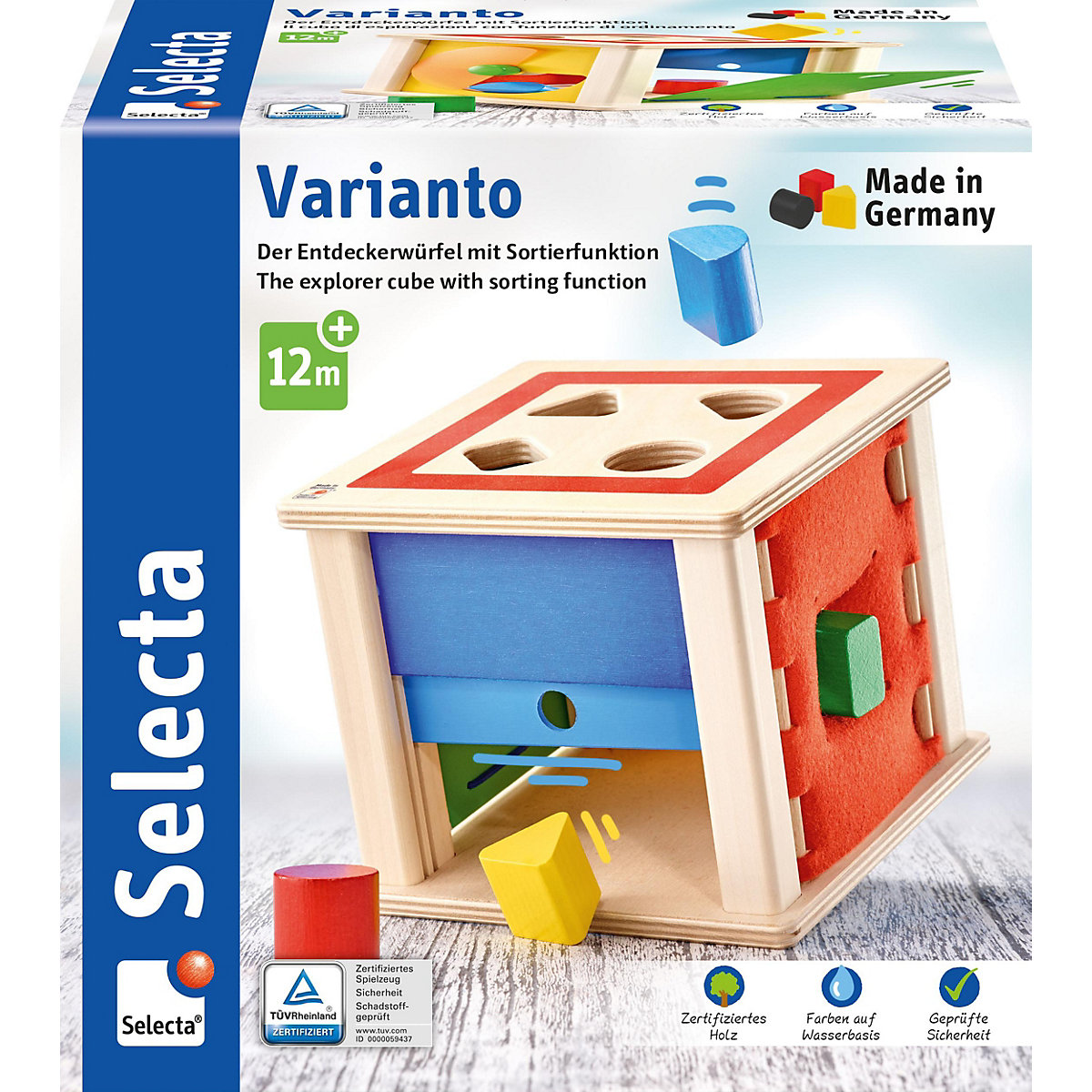 Bild der SELECTA Varianto Sortierbox, Geschicklichkeitsspiel