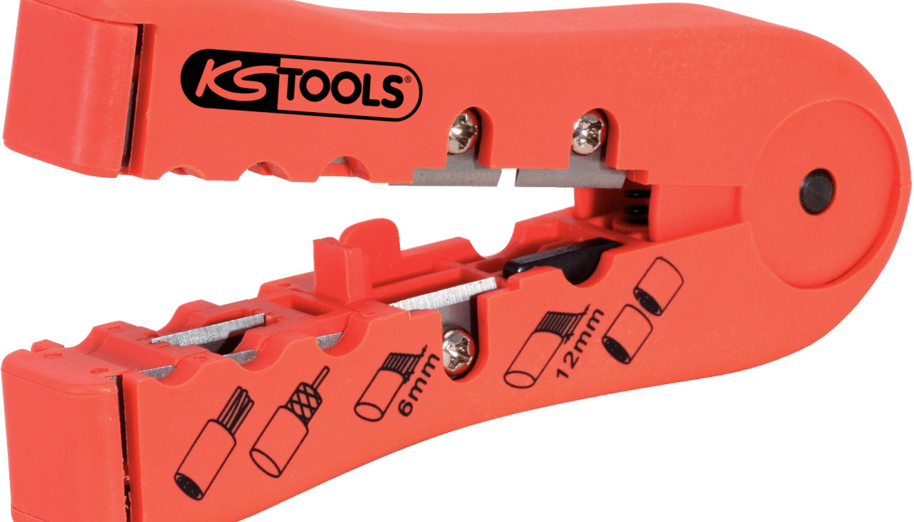 Bild des KS Tools Abisolierwerkzeug für Datenkabel 2.5-12mm