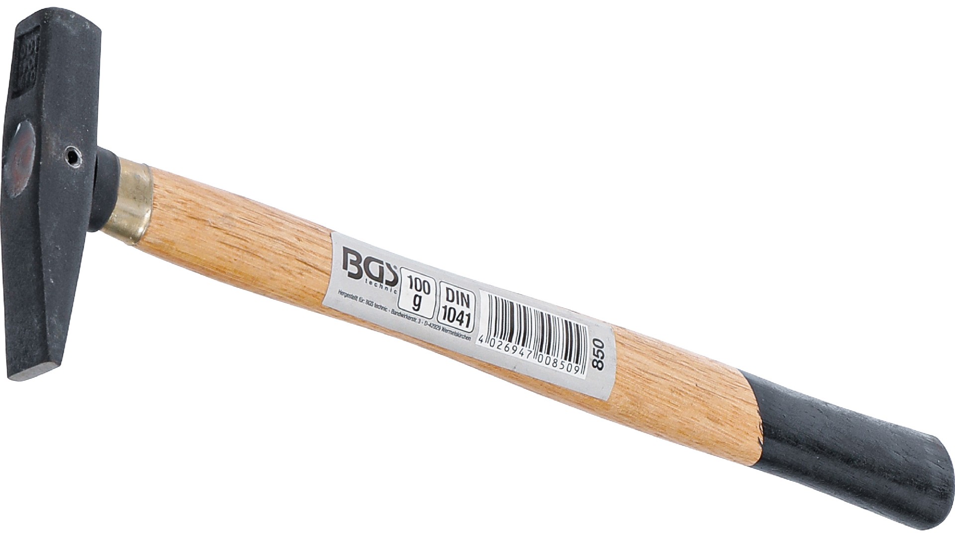 Bild vom BGS 850 Schlosserhammer | Holz-Stiel | DIN 1041 | 100 g