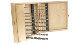 FAMAG 1599.510 Holzspiralbohrer-Satz, HSS-G lang