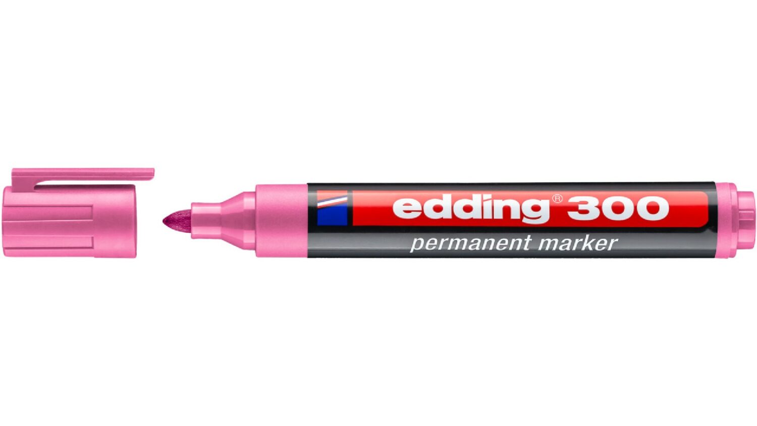 edding 300 Permanentmarker pink 4-300009 – Bild 2