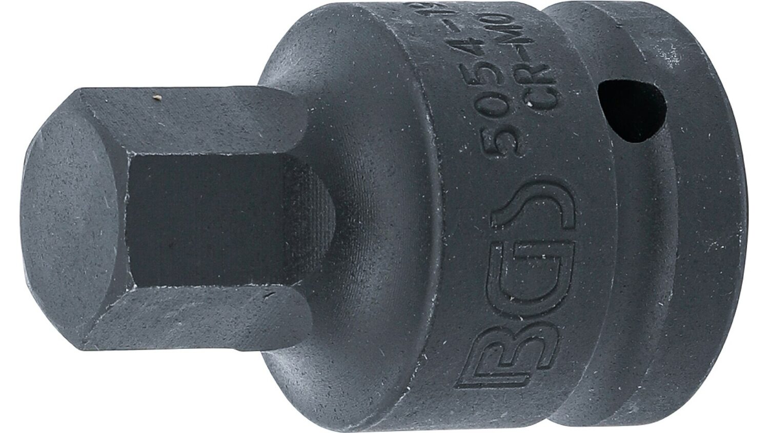 Bild vom BGS 5054-19 Kraft-Bit-Einsatz | Länge 55 mm | Antrieb Innenvierkant 20 mm (3/4") | Innensechskant 19 mm