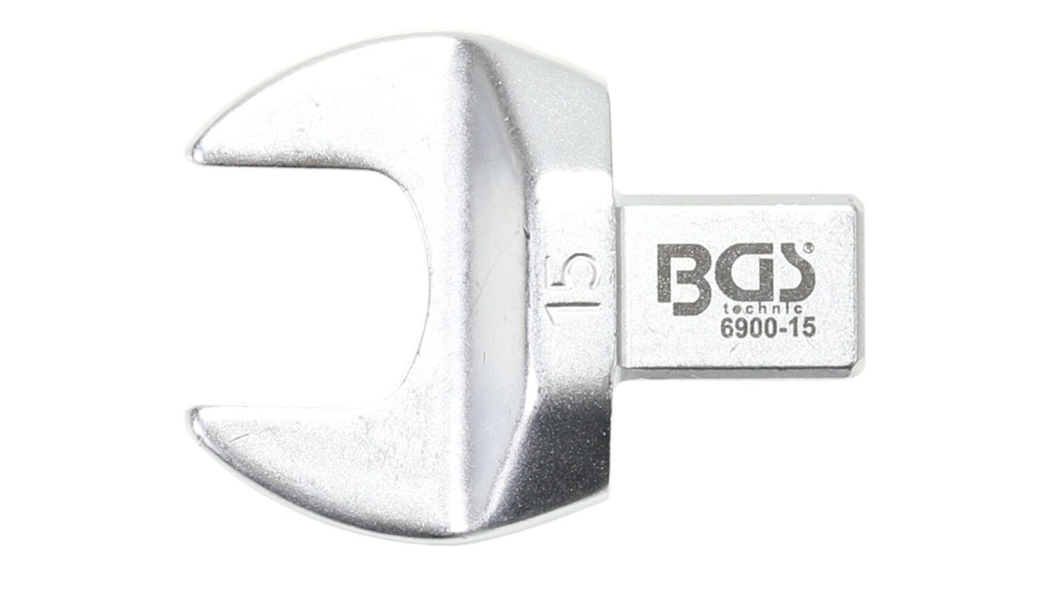 Bild vom BGS 6900-15 Einsteck-Maulschlüssel | 15 mm | Aufnahme 9 x 12 mm