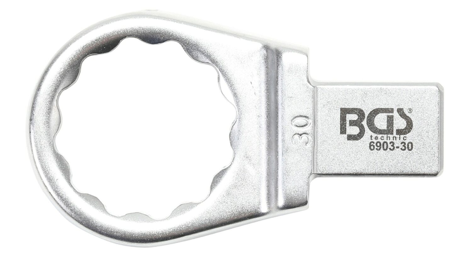 Bild vom BGS 6903-30 Einsteck-Ringschlüssel | 30 mm | Aufnahme 14 x 18 mm