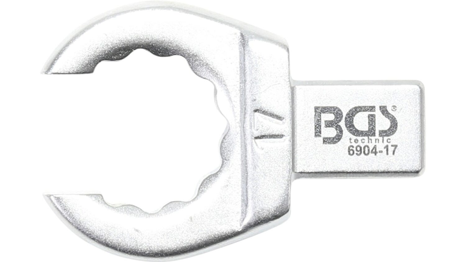 Bild vom BGS 6904-17 Einsteck-Ringschlüssel | offen | 17 mm | Aufnahme 9 x 12 mm