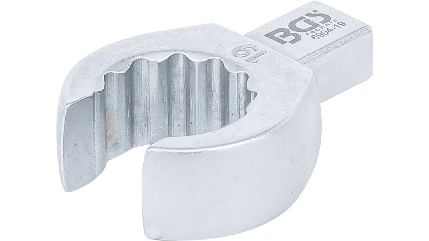 Bild vom BGS 6904-19 Einsteck-Ringschlüssel | offen | 19 mm | Aufnahme 9 x 12 mm