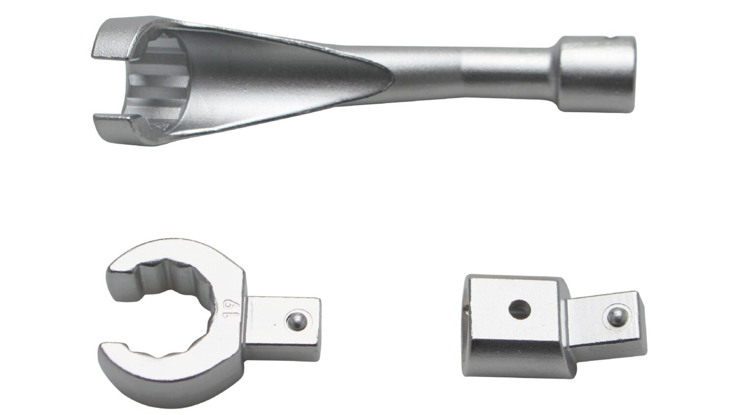 Bild vom BGS 8984 Spezial-Schlüssel für Abgastemperatursensor | SW 19 mm | für VAG | 3-tlg.